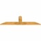 Ekena Millwork Portland Rough Sawn Timber Gable Bracket, Western Red Cedar, 72"W x 21"H x 2"D x 6"F, 7/12 Pitch GBW072X21X0206POR00RWR - alternate 3